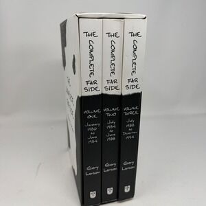 The Complete Far Side 1980-1994 Gary Larson 3 Volume Paperback Set Slipcase 2014